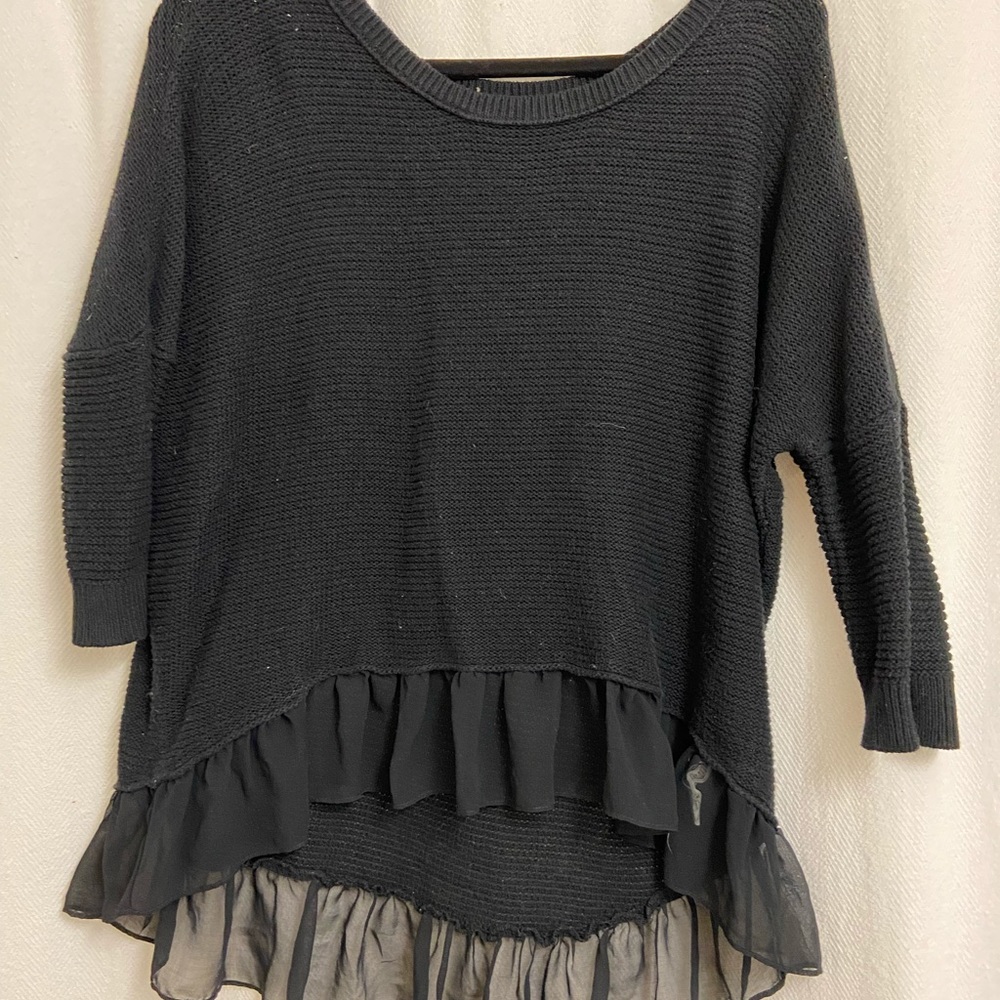Black sweater